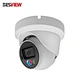 4K 8MP Full Color Dual Light Network CCTV Camera Red blue Two Way audio Starlight Active Deterrence IP Dome Camera